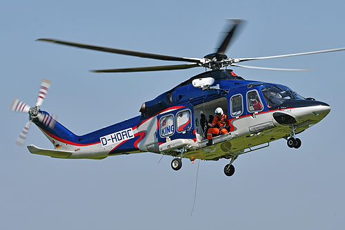 Hélicoptère AW139 D-HOAC de WIKING HELIKOPTER SERVICE