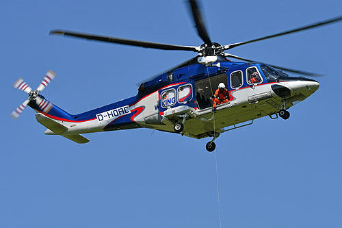 Hélicoptère AW139 D-HOAC de WIKING HELIKOPTER SERVICE