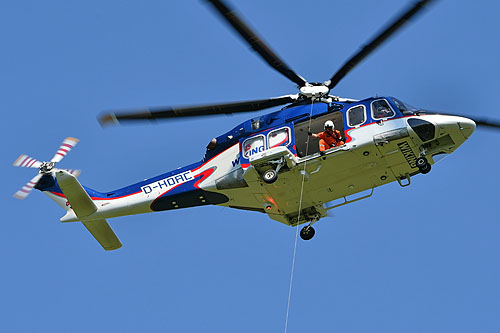 Hélicoptère AW139 D-HOAC de WIKING HELIKOPTER SERVICE