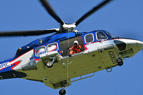 Hélicoptère AW139 D-HOAC de WIKING HELIKOPTER SERVICE