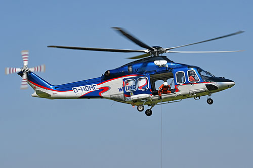 Hélicoptère AW139 D-HOAC de WIKING HELIKOPTER SERVICE