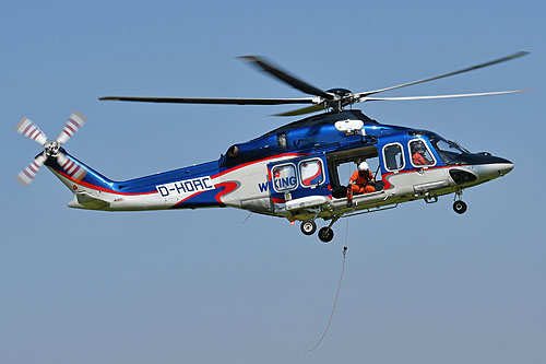 Hélicoptère AW139 D-HOAC de WIKING HELIKOPTER SERVICE