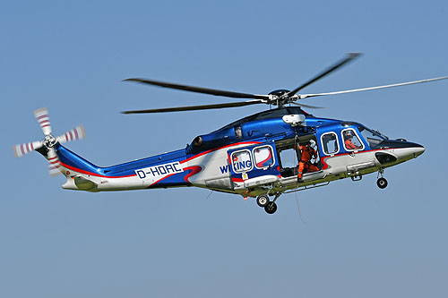 Hélicoptère AW139 D-HOAC de WIKING HELIKOPTER SERVICE