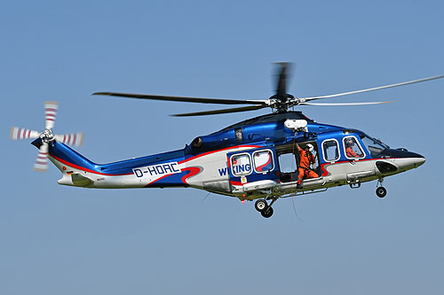 Hélicoptère AW139 D-HOAC de WIKING HELIKOPTER SERVICE