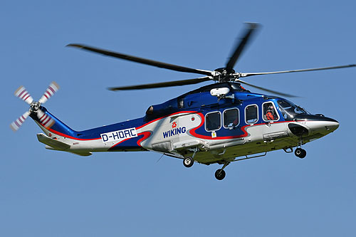 Hélicoptère AW139 D-HOAC de WIKING HELIKOPTER SERVICE