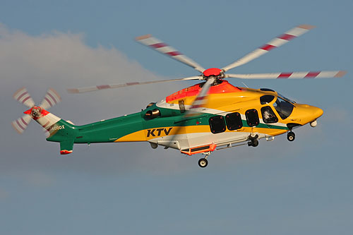 Hélicoptère AW139 de la télévision japonaise (JA08DX)