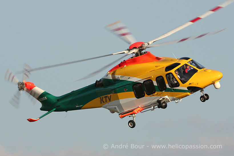 Hélicoptère AW139 de la télévision japonaise (JA08DX)