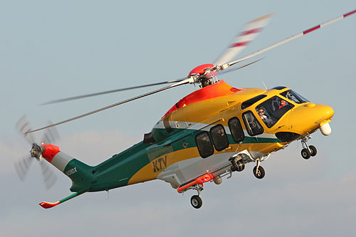 Hélicoptère AW139 de la télévision japonaise (JA08DX)