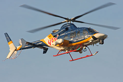 Hélicoptère Bell 430 de la télévision japonaise (JA010Y)