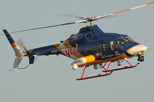 Hélicoptère Bell 430 de la télévision japonaise (JA010Y)