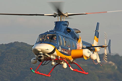 Hélicoptère Bell 430 de la télévision japonaise (JA010Y)