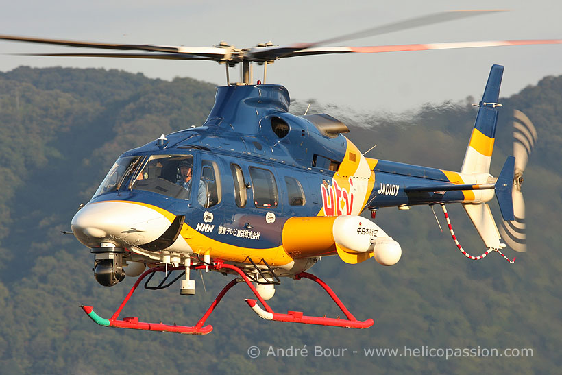 Hélicoptère Bell 430 de la télévision japonaise (JA010Y)