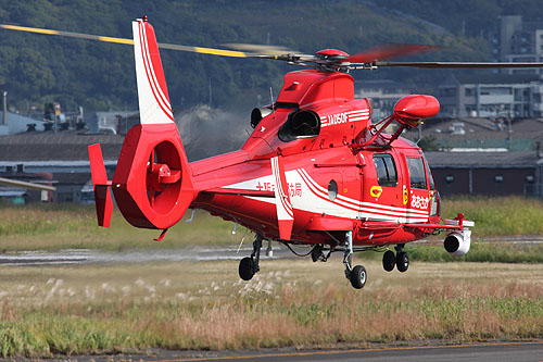 Hélicoptère AS365 N3 Dauphin des pompiers japonais