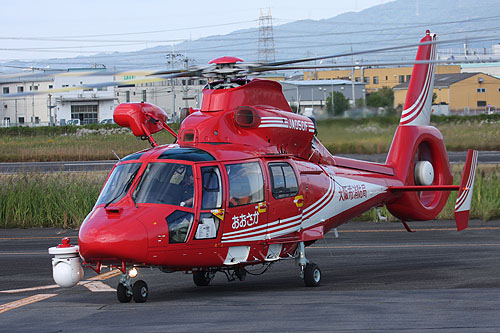 Hélicoptère AS365 N3 Dauphin des pompiers japonais