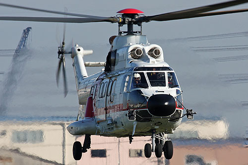 Hélicoptère AS332 SuperPuma d'AERO ASAHI